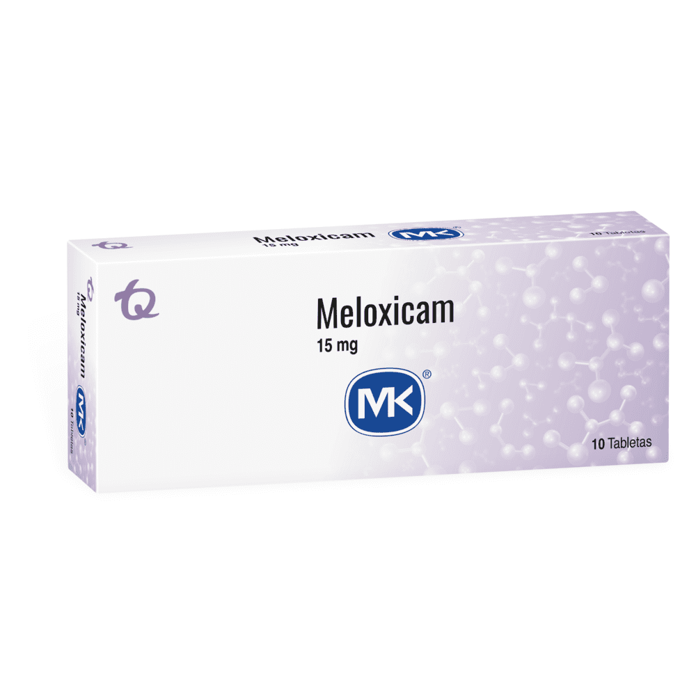 MELOXICAM 15MG CAJA X 10 TABLATES (MK)
